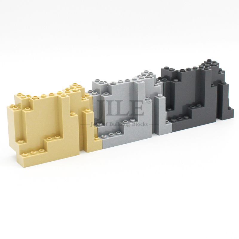 Lego Set Creator - 모크 록 패널 4x10x6 직사각형 6082