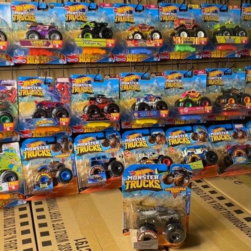 새로운 핫휠 오리지널 Fyj44 몬스터 트럭 시리즈 모 - Hot Wheels Car Monster Trucks 리뷰 및 가격