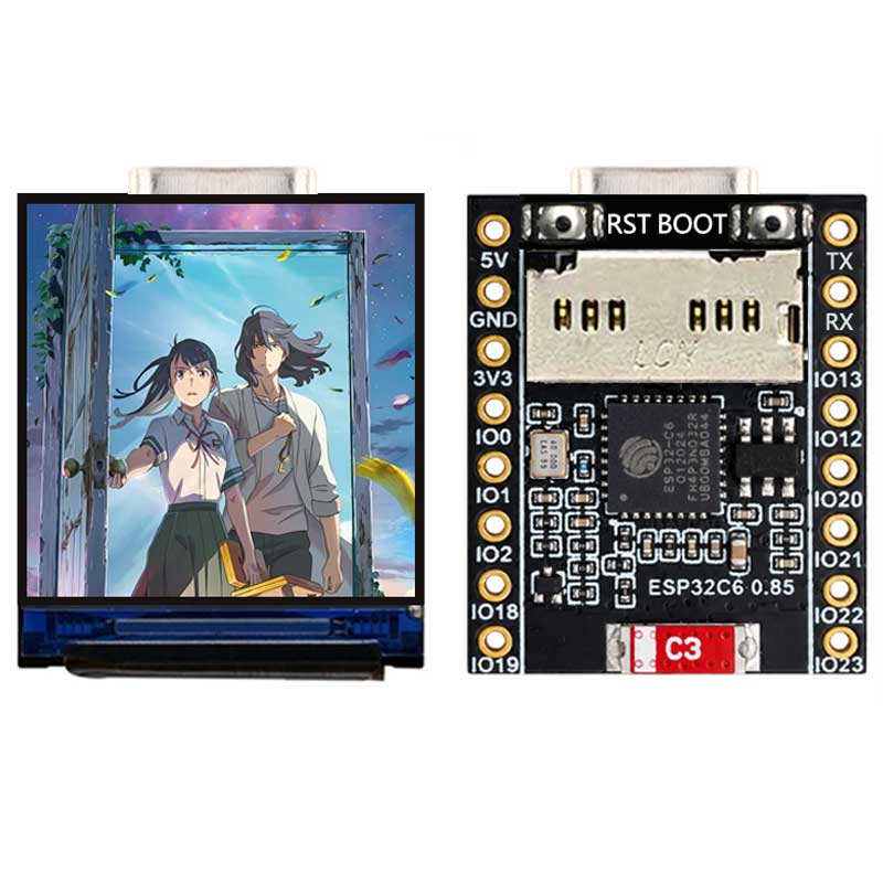 ESP32 C6 0.85인치 128X128 IPS 스크 - Graded Card Display 리뷰 및 가격
