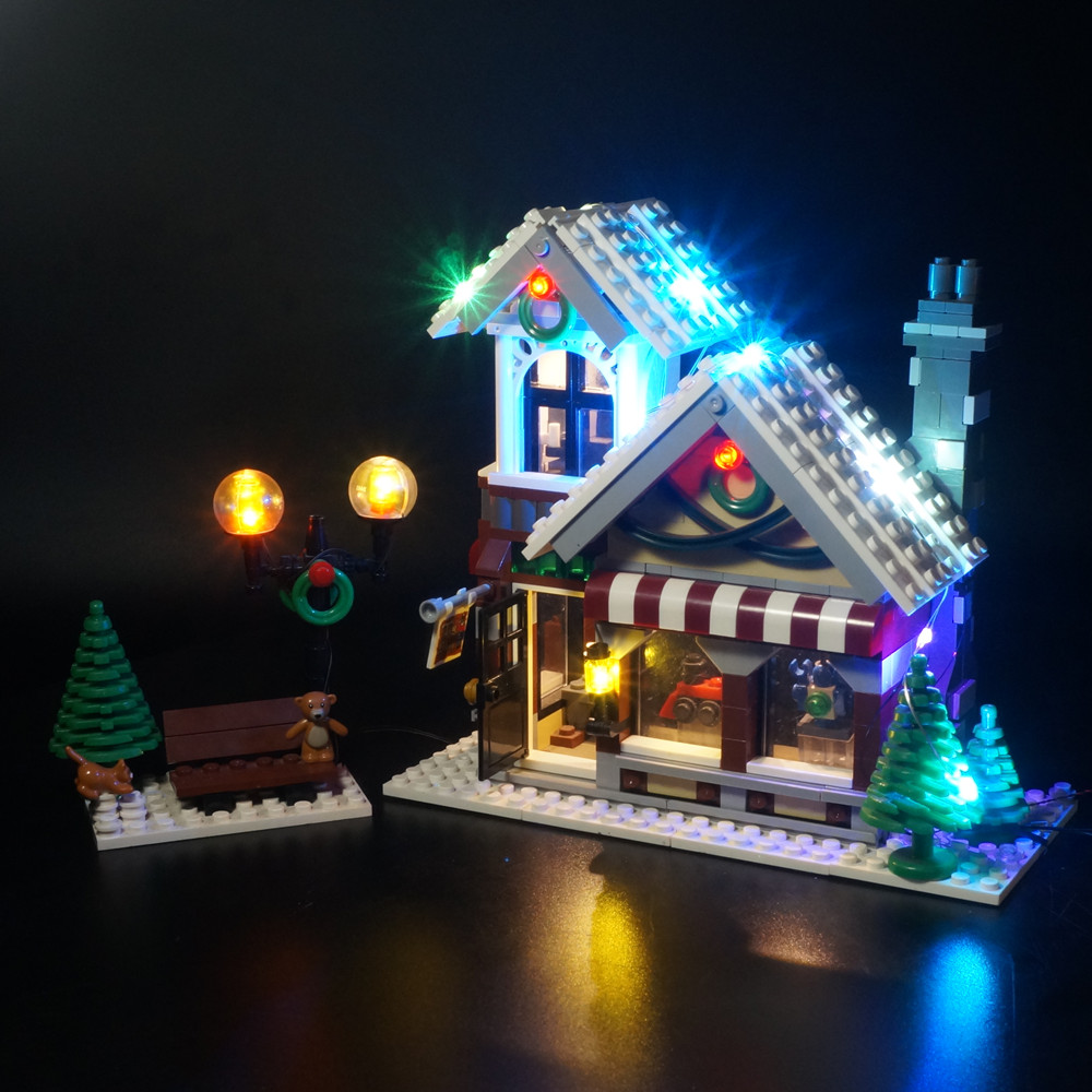 크리에이터 겨울 마을 장난감 가게용 LED 조명 세트, - Lego Set Creator 리뷰 및 가격