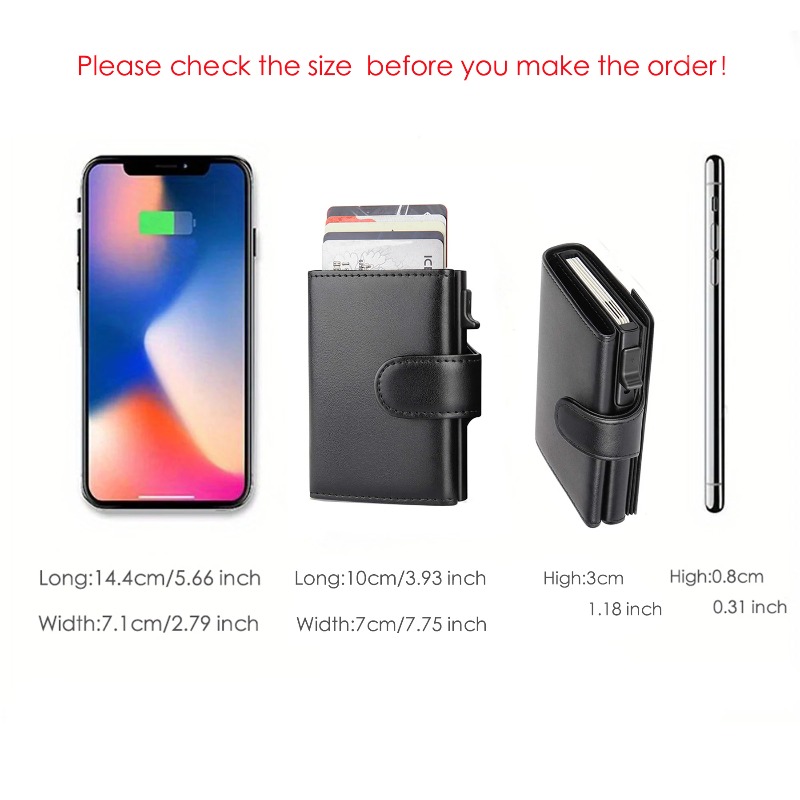 금속 명함 케이스 RFID 신용카드 홀더 블랙 트라이폴 - Card Top Loader 리뷰 및 가격