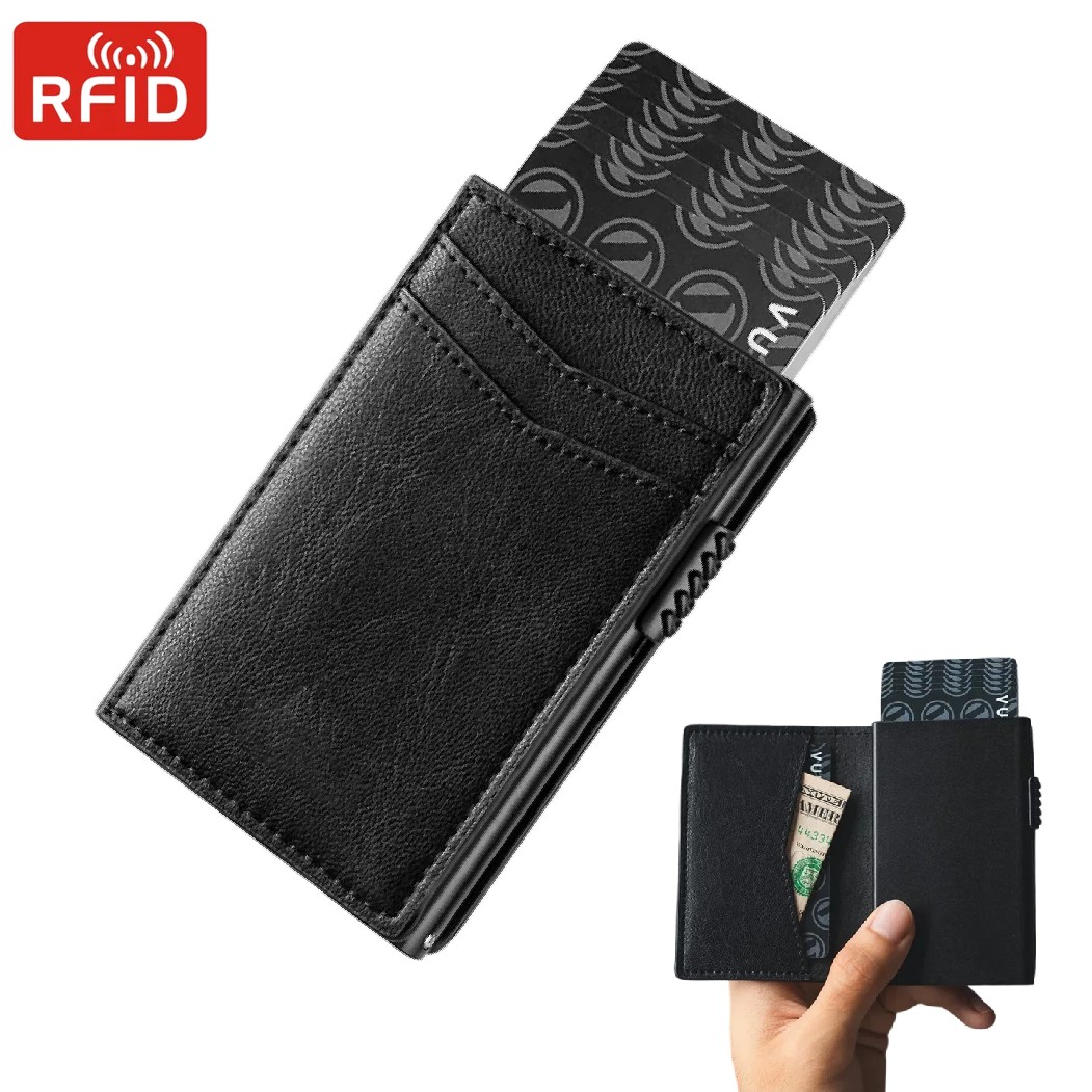 남성용 미니멀리스트 지갑 럭셔리 신용카드 홀더 동전 지 - Card Top Loader 리뷰 및 가격