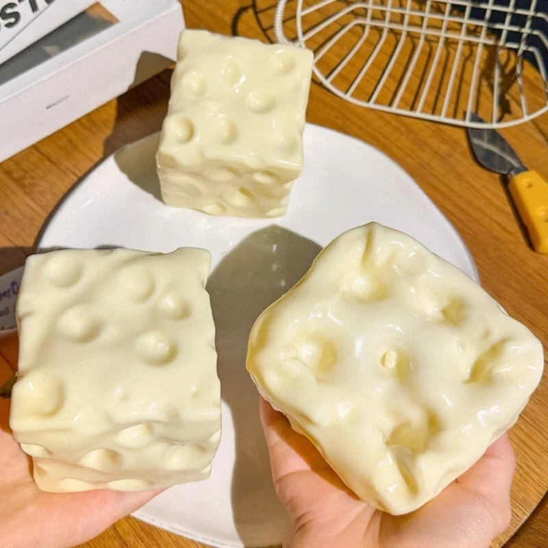 타바 스퀴시 치즈 큐브 스트레스 볼, 모양을 바꿀 수  - Fidget Cube Original 리뷰 및 가격