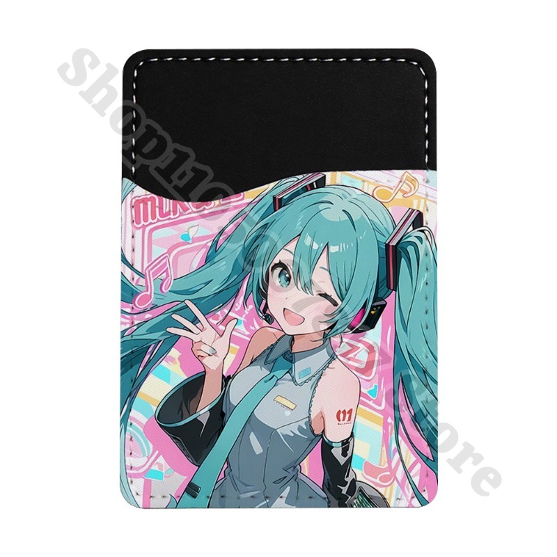 창의적인 휴대폰 장식 액세서리 초박형 지갑 하츠네 미쿠 - Card Top Loader 리뷰 및 가격