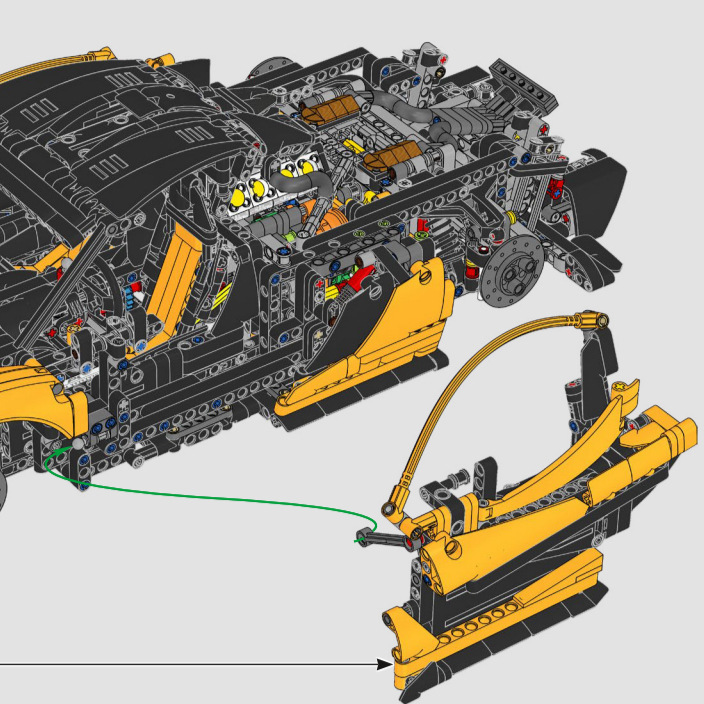 노란색 조립형 스포츠카 1:8 빌딩 블록 세트 레고 호 - Lego Set Technic 리뷰 및 가격