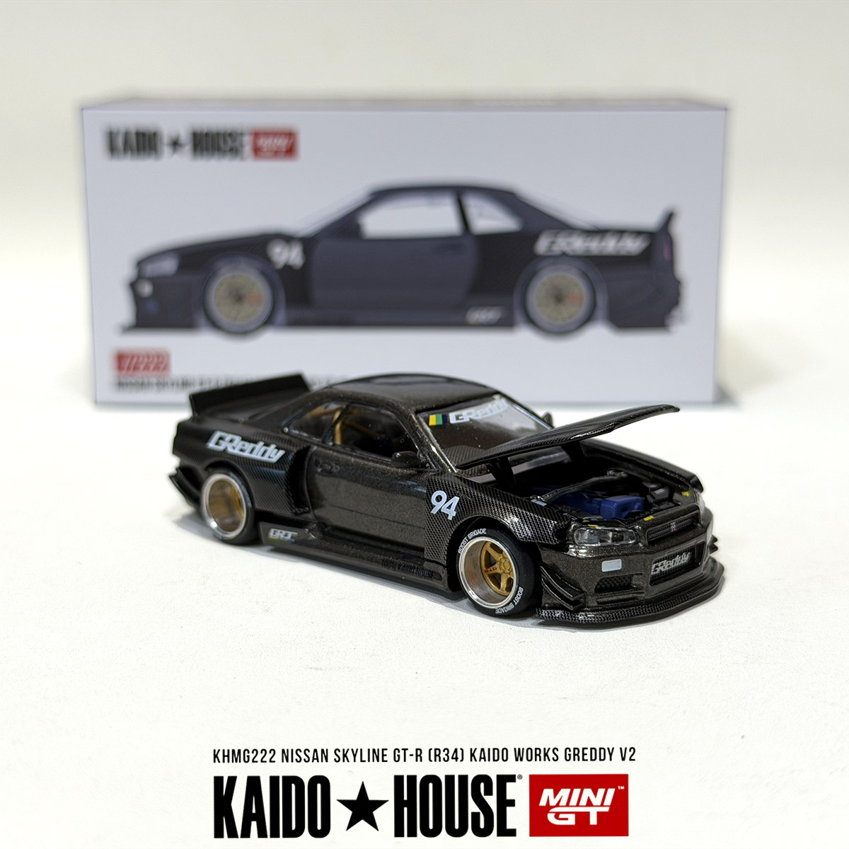 미니 GT x 카이도 하우스 1:64 닛산 스카이라인  - Die Cast Car 1 64 리뷰 및 가격