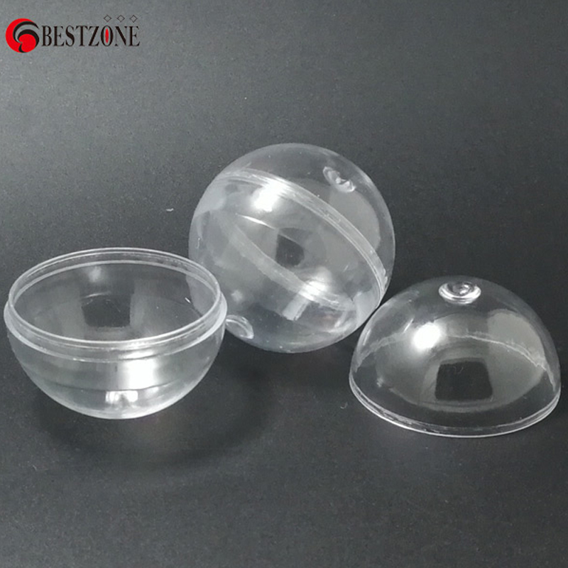 100개/묶음 직경 40MM 투명 플라스틱 PS 캡슐  - Capsule Toy Gashapon 리뷰 및 가격