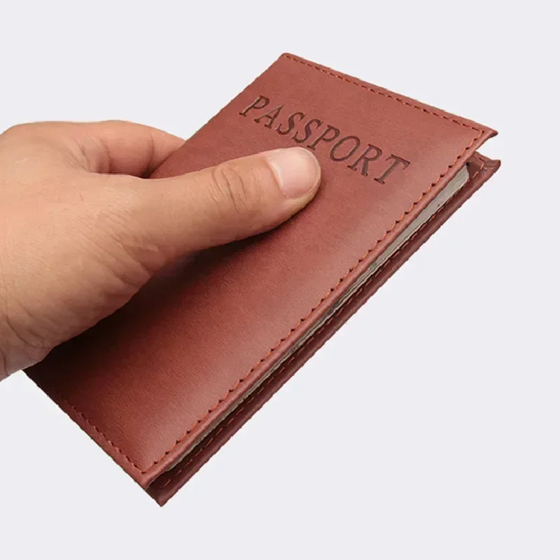 패션 여성 남성 여권 커버 Pu 가죽 솔리드 컬러 여행 - Card Top Loader 리뷰 및 가격