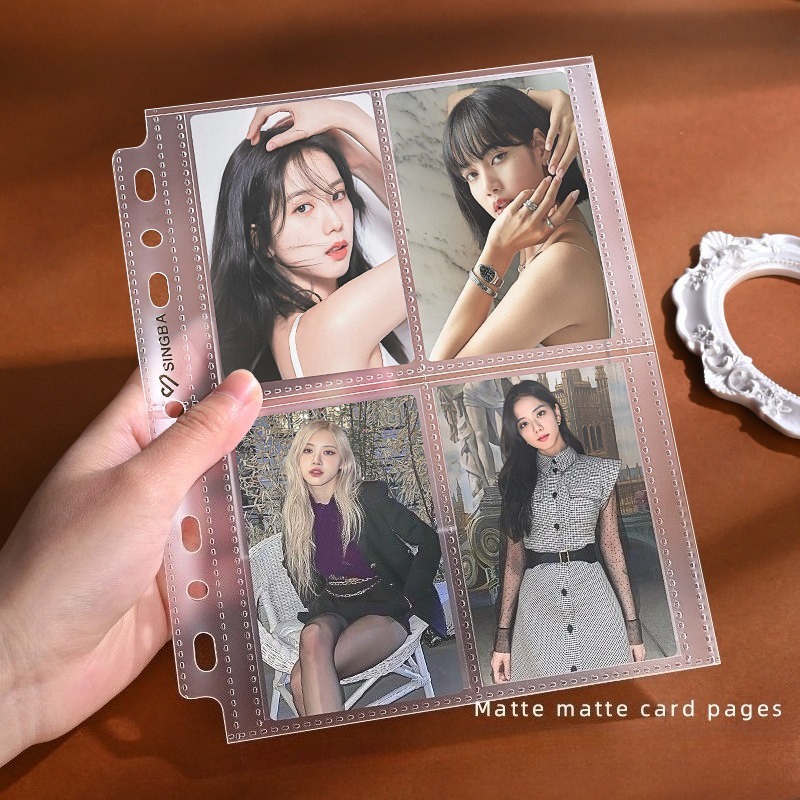 새로운 10개입 2단 분리형 바인더 페이지 A5 투명  - Pokemon Binder Card 리뷰 및 가격