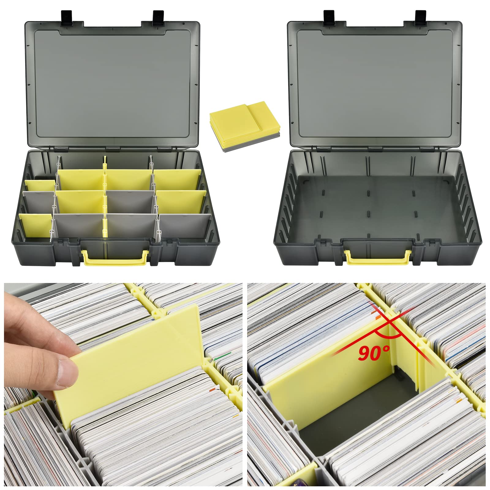 투명 트레이딩 카드 보관함 2300+ 카드 정리함 12 - Trading Card Binder 리뷰 및 가격
