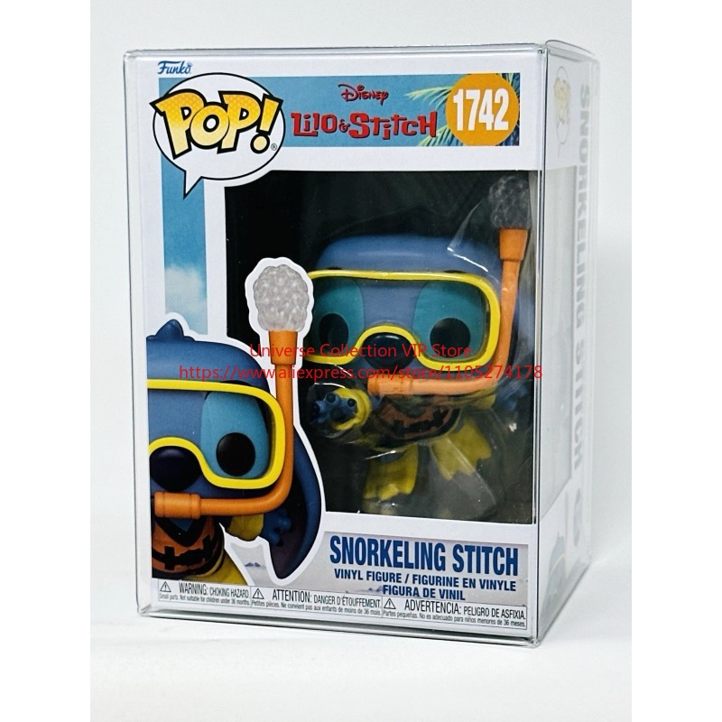 펀코 팝 디즈니 릴로 & 스티치 스노클링 스티치 # 1 - Funko Pop Protector 리뷰 및 가격