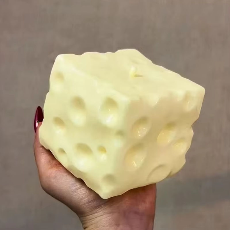 ◑ 점보 치즈 큐브 스트레스 볼 큰 치즈 모양 스퀴즈  - Fidget Cube Original 리뷰 및 가격