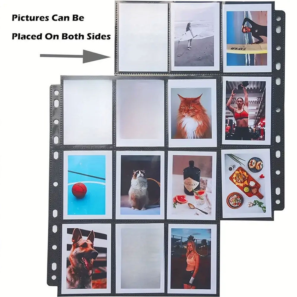 10팩 블랙 9포켓 A4 트레이딩 카드 바인더 페이지  - Trading Card Binder 리뷰 및 가격