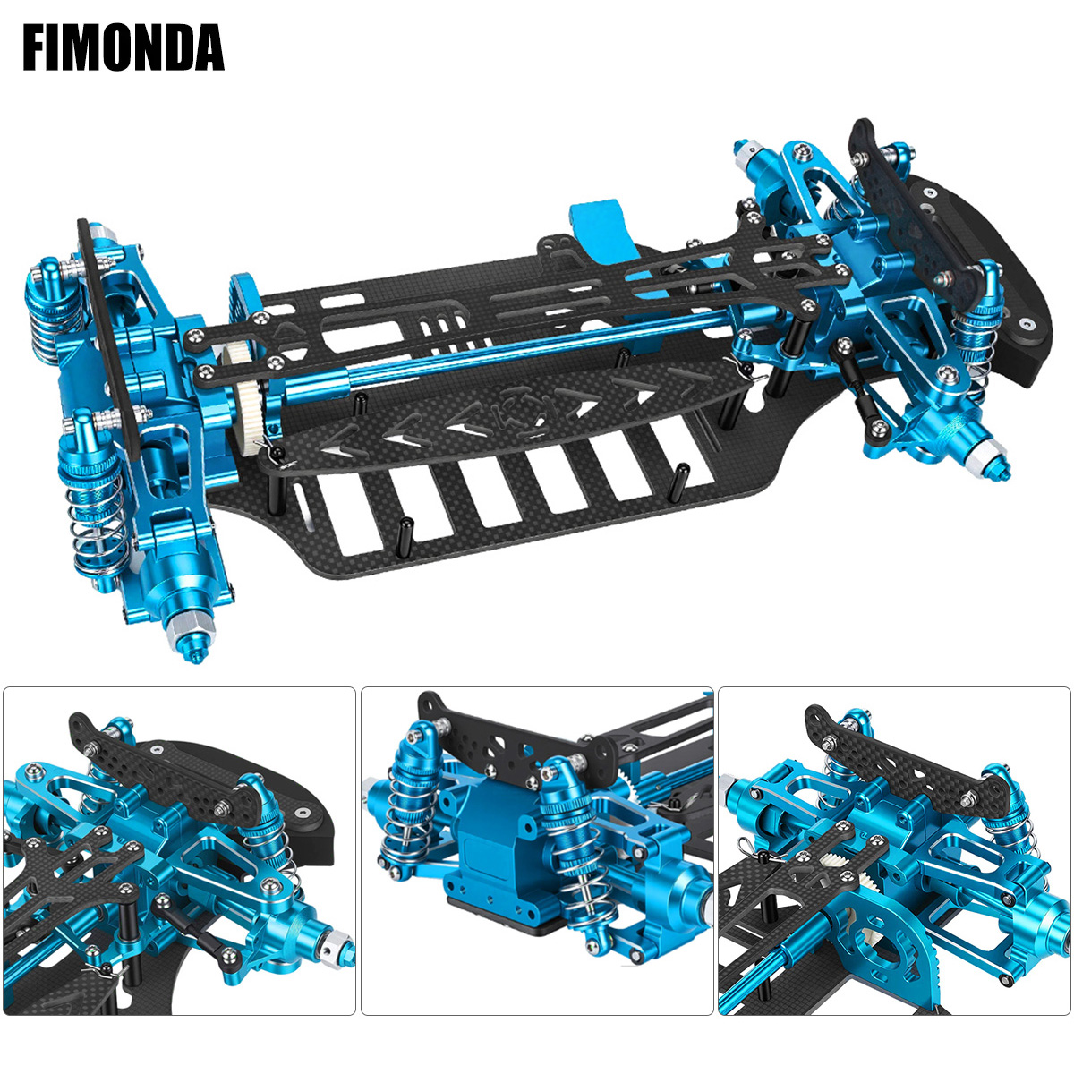 알루미늄 & 카본 파이버 프레임 섀시 키트 (쇼크 업소 - Tamiya Model Rc Car 리뷰 및 가격