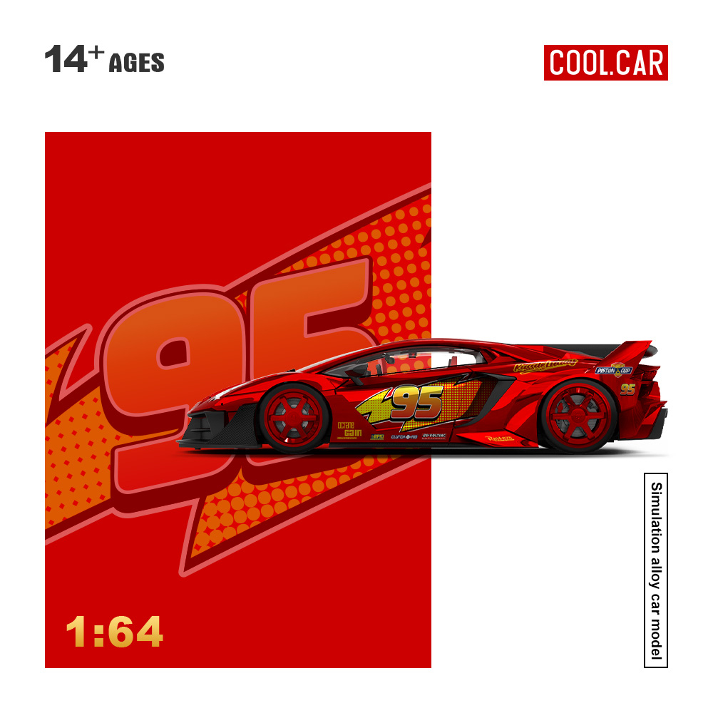 멋진 자동차 1:64 GT EVO 라이트닝 메탈 레드  - Die Cast Car 1 64 리뷰 및 가격