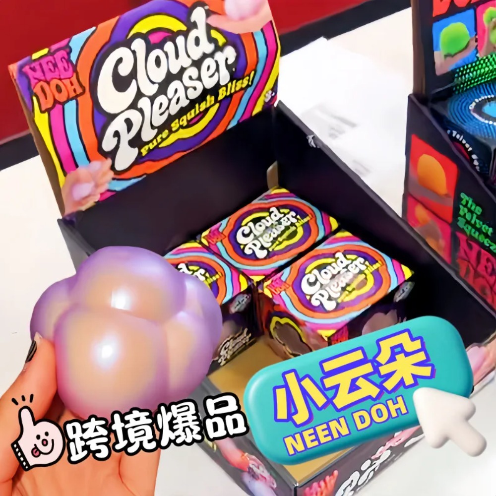 니도 클라우드 플리저 슬로우 라이징 스퀴시 스트레스 릴 - Fidget Cube Original 리뷰 및 가격