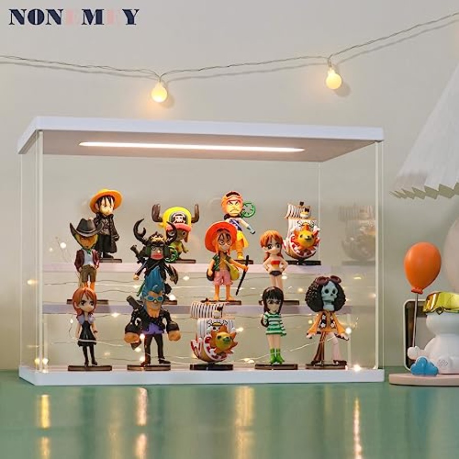 투명 아크릴 전시 케이스 스탠드 LED 조명 포함 2/ - Display Case Acrylic 리뷰 및 가격