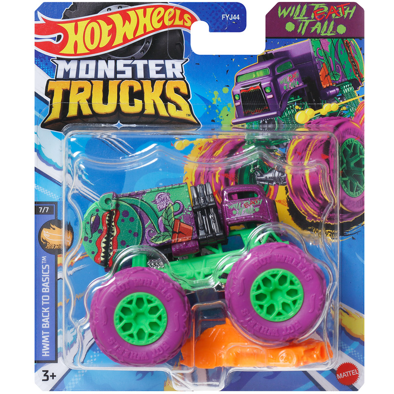 마텔 핫휠 1/64 몬스터 트럭 시리즈 2025 믹스  - Hot Wheels Car Monster Trucks 리뷰 및 가격